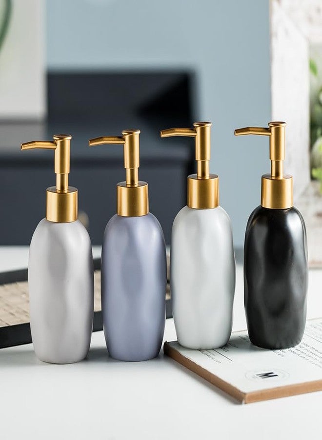FabSeasons self Design Soap Dispenser with Pump for Liquid soap, Lotions and Oil, 200ml - 17x6 cm - Image 5